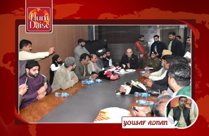 A delegation led by Ambassador of Peace, Pir Muhammad Nadeem Ibrahim Sialvi, Chairman of Bain UL Muzahab Aman Committee Pakistan, met with CPO Faisalabad.